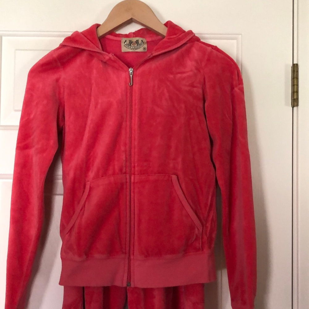 Juicy Couture 2 PC med Track Suit, pink/coral